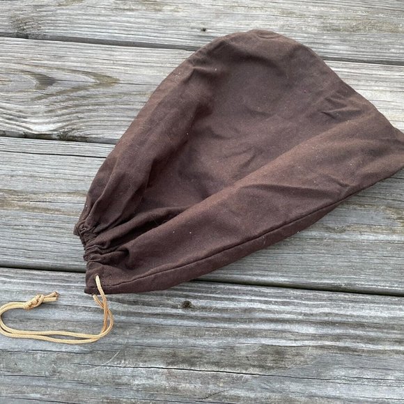 TOD's Dust Bag Brown Storage Bag Draw String Bag Authentic - Picture 6 of 8